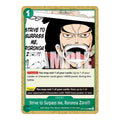 Strive to Surpass me, Roronoa Zoro!!! The Azure Sea's Seven (OP14-EB04) - (, Near Mint)