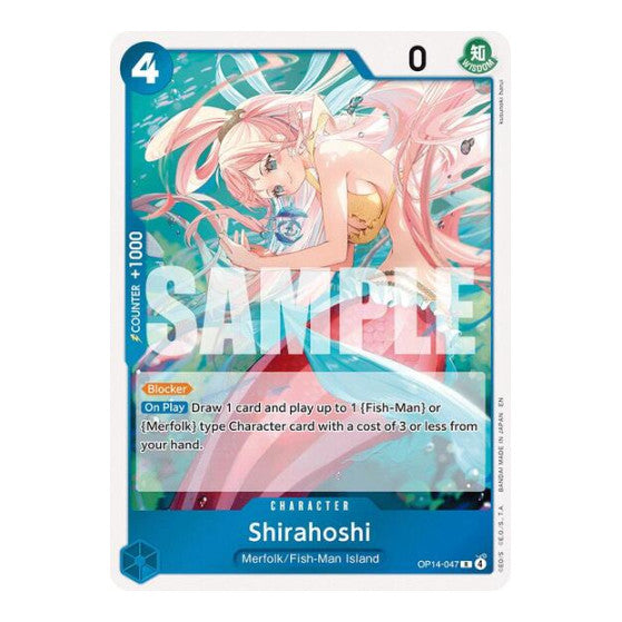 Shirahoshi The Azure Sea's Seven (OP14-EB04) - (Foil, Near Mint)