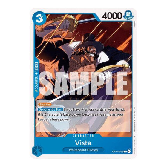 Vista The Azure Sea's Seven (OP14-EB04) - (, Near Mint)