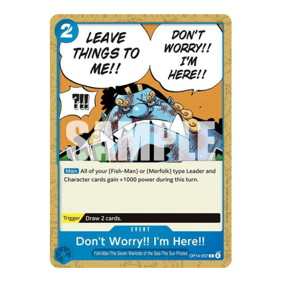 Don't Worry!! I'm Here!! The Azure Sea's Seven (OP14-EB04) - (, Near Mint)