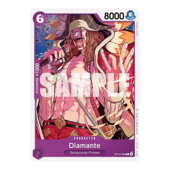 Diamante The Azure Sea's Seven (OP14-EB04) - (, Near Mint)