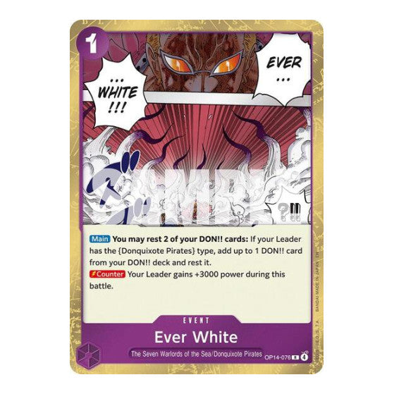 Ever White The Azure Sea's Seven (OP14-EB04) - (Foil, Near Mint)
