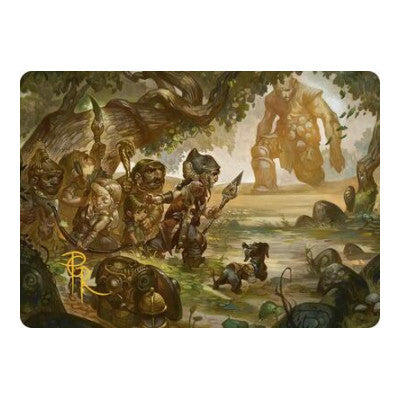 Protective Response Art Card Gold Stamped Signature Art Series: Lorwyn Eclipsed (ASECL) - (, Near Mint)