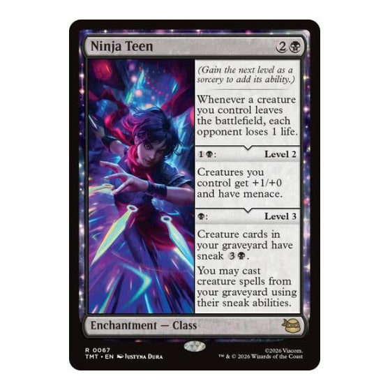 Ninja Teen Teenage Mutant Ninja Turtles (TMT) - (Foil, Lightly Played)