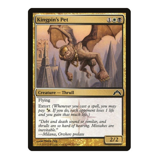 Kingpins Pet Gatecrash (GTC) - (, Near Mint)