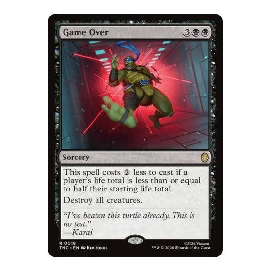 Game Over Commander: Teenage Mutant Ninja Turtles (TMC) - (, Near Mint)