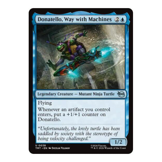 Donatello, Way with Machines Teenage Mutant Ninja Turtles (TMT)