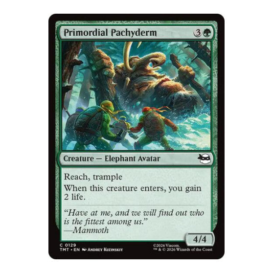 Primordial Pachyderm Teenage Mutant Ninja Turtles (TMT)
