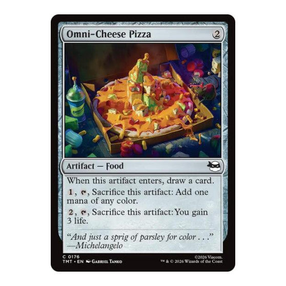 Omni-Cheese Pizza Teenage Mutant Ninja Turtles (TMT)