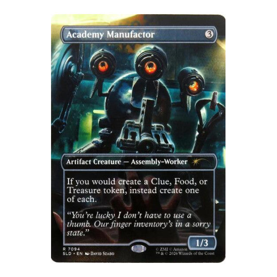 Academy Manufactor (7094) Secret Lair Drop Series (SLD) - (#7094, Rare) (Foil, Near Mint)