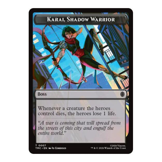Karai, Shadow Warrior Commander: Teenage Mutant Ninja Turtles (TMC) - (, Near Mint)