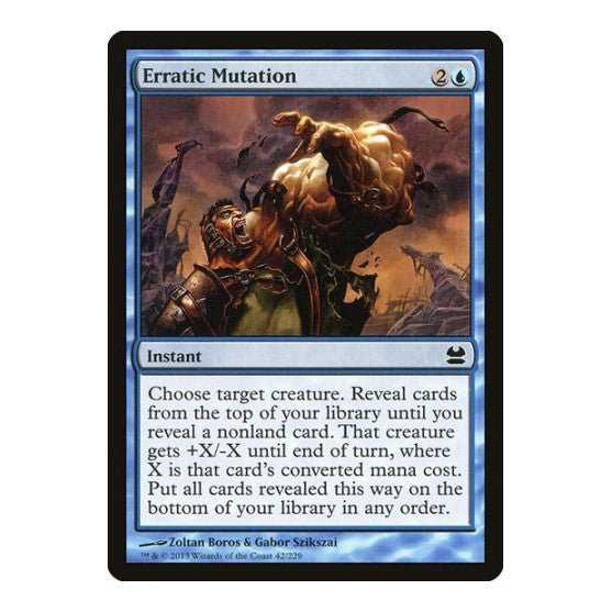 Erratic Mutation Modern Masters (MMA) - (, Near Mint)