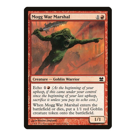 Mogg War Marshal Modern Masters (MMA) - (Foil, Lightly Played)
