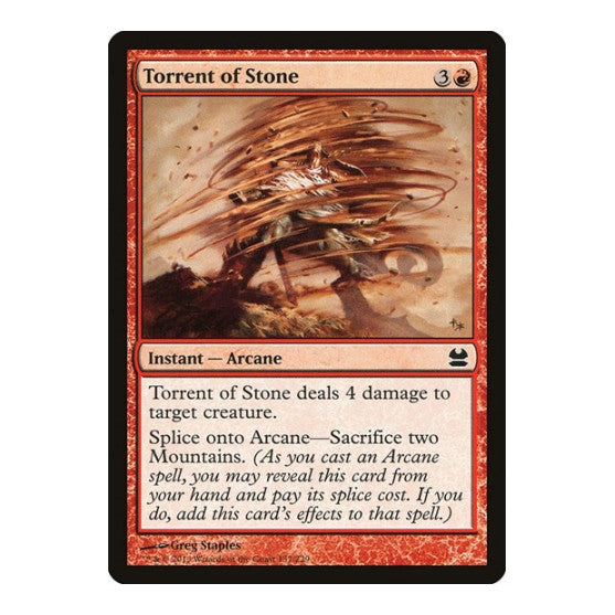 Torrent of Stone Modern Masters (MMA) - (, Near Mint)