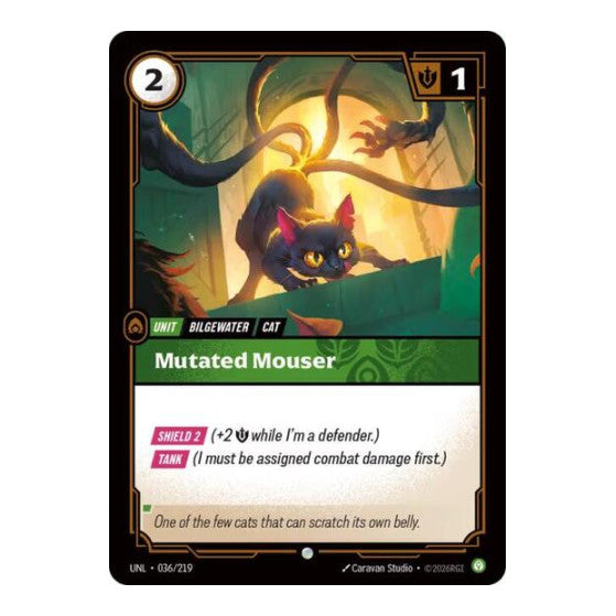 Mutated Mouser Unleashed (UNL) - (Foil, Near Mint)