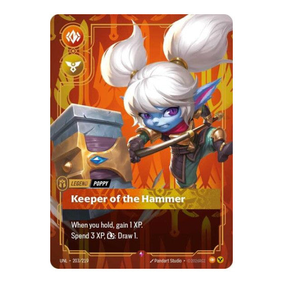 Poppy Keeper of the Hammer Unleashed (UNL) - (Foil, Near Mint)