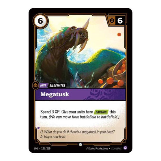 Megatusk Unleashed (UNL) - (Foil, Near Mint)