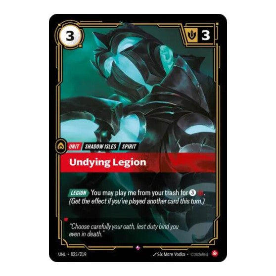 Undying Legion Unleashed (UNL) - (Foil, Near Mint)