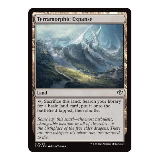 Terramorphic Expanse Secrets of Strixhaven (SOS) - (, Near Mint)