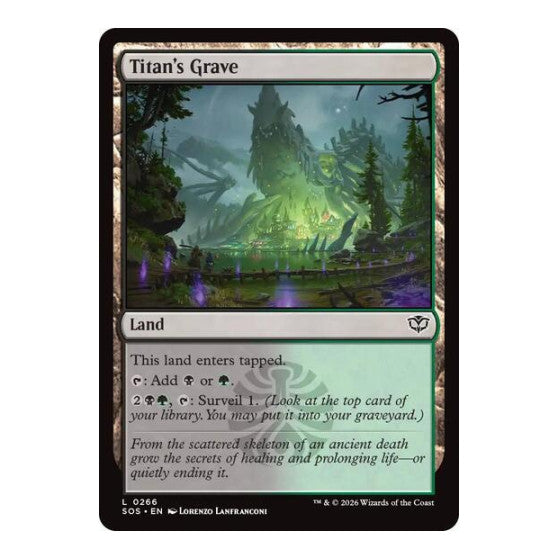 Titans Grave Secrets of Strixhaven (SOS)