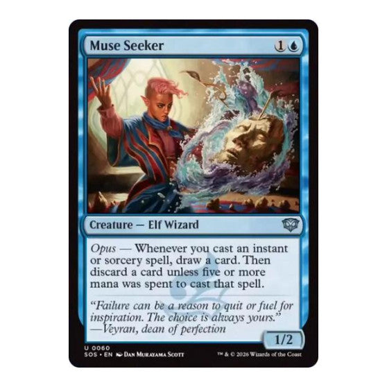 Muse Seeker Secrets of Strixhaven (SOS) - (, Near Mint)