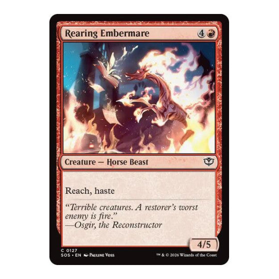 Rearing Embermare Secrets of Strixhaven (SOS)