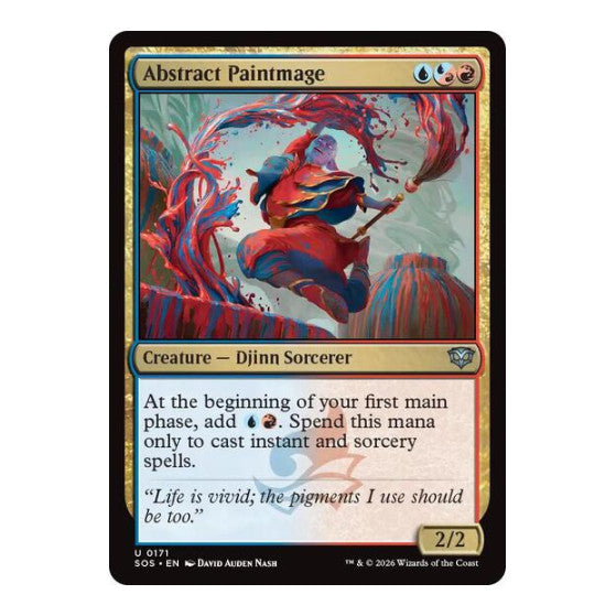 Abstract Paintmage Secrets of Strixhaven (SOS) - (, Near Mint)