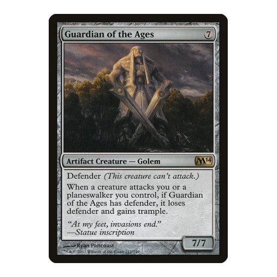Guardian of the Ages Magic 2014 (M14) (M14) - (, Moderately Played)