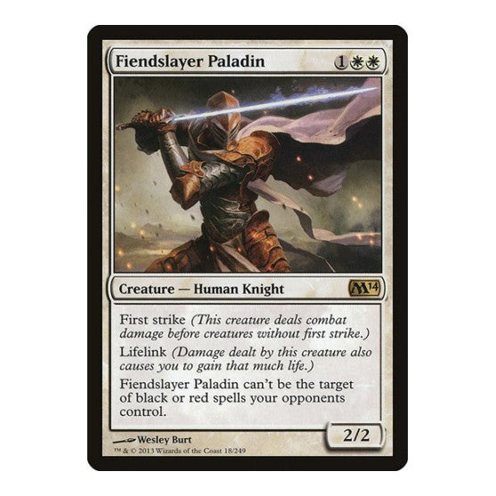 Fiendslayer Paladin Magic 2014 (M14) (M14) - (Foil, Lightly Played)