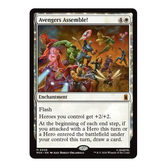Avengers Assemble! Marvel Super Heroes (MSH) - (#6, Mythic Rare) (, Near Mint)
