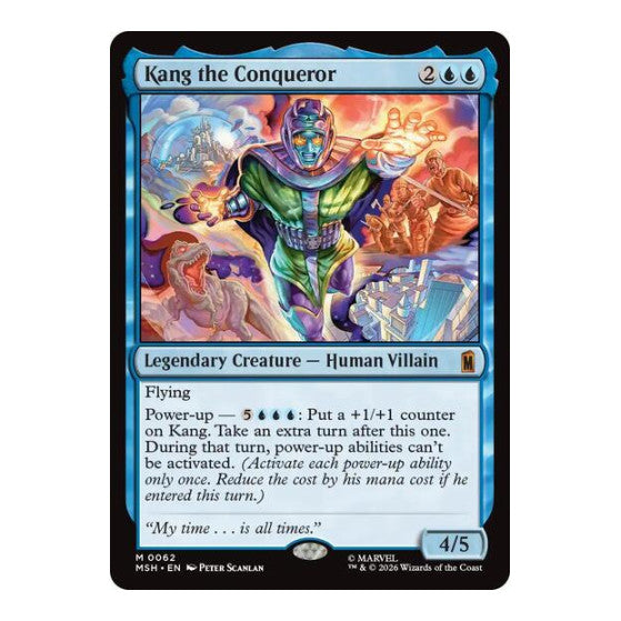 Kang the Conqueror Marvel Super Heroes (MSH) - (, Lightly Played)