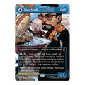 Tony Stark (Borderless) (0350) Marvel Super Heroes (MSH) - (#350, Mythic Rare) (, Near Mint)
