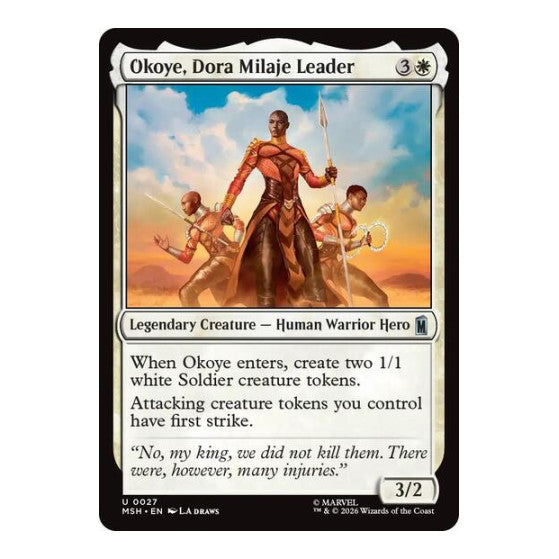Okoye, Dora Milaje Leader Marvel Super Heroes (MSH)