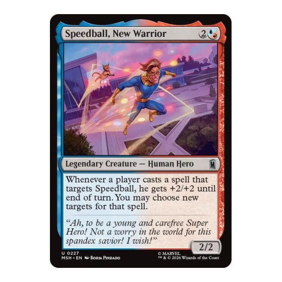 Speedball, New Warrior Marvel Super Heroes (MSH)
