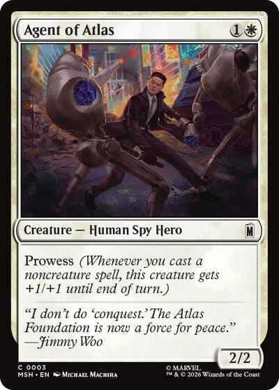 Agent of Atlas Marvel Super Heroes (MSH) - (#3, Common)