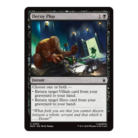 Decoy Ploy Marvel Super Heroes (MSH)