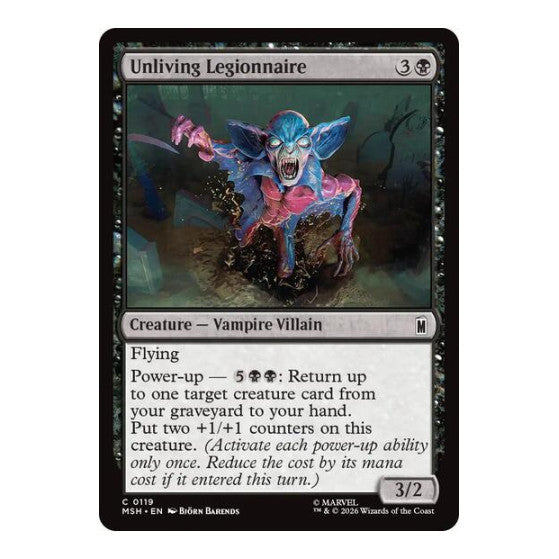Unliving Legionnaire Marvel Super Heroes (MSH)