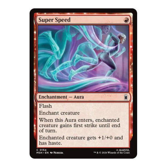 Super Speed Marvel Super Heroes (MSH)