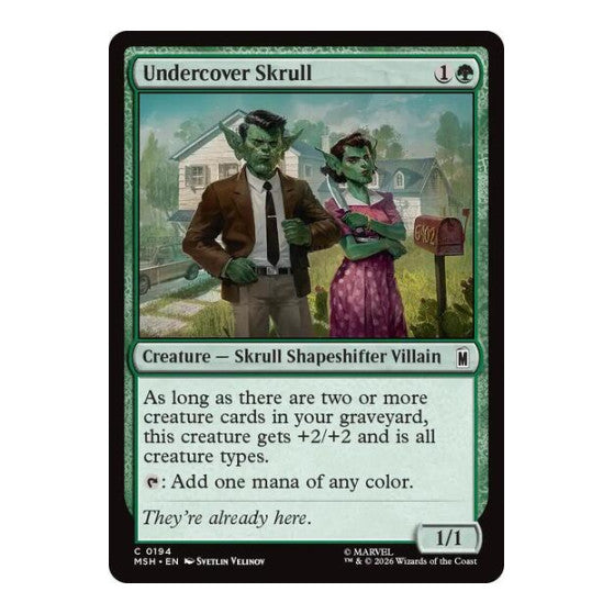 Undercover Skrull Marvel Super Heroes (MSH)
