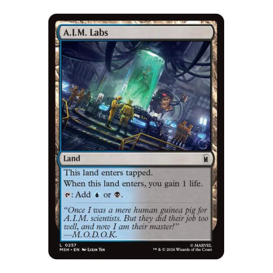 A.I.M. Labs Marvel Super Heroes (MSH)