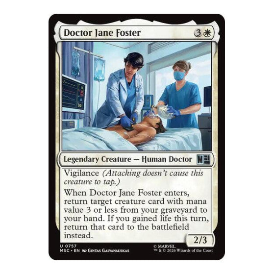 Doctor Jane Foster Commander: Marvel Super Heroes (MSC) - (, Near Mint)