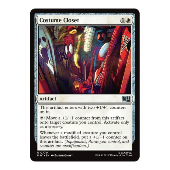 Costume Closet Commander: Marvel Super Heroes (MSC) - (Foil, Near Mint)