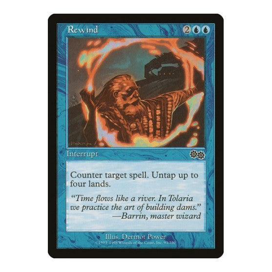 Rewind Urza's Saga (USG) - (, Moderately Played)