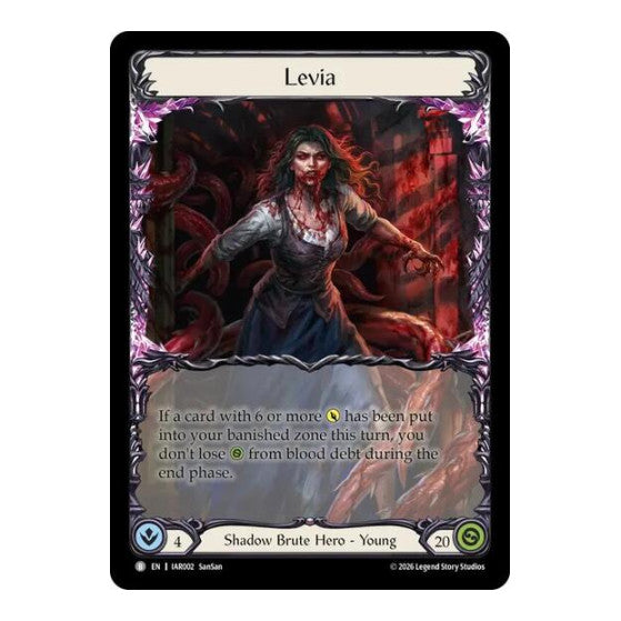 Levia Usurp the Shadow Throne (IAR) - (, Near Mint)