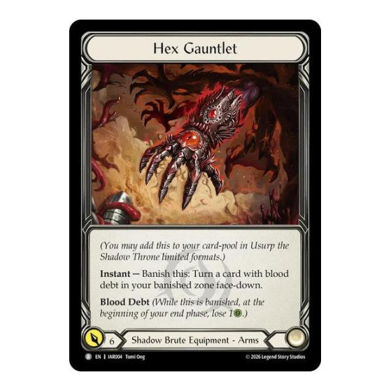 Hex Gauntlet Usurp the Shadow Throne (IAR) - (, Near Mint)