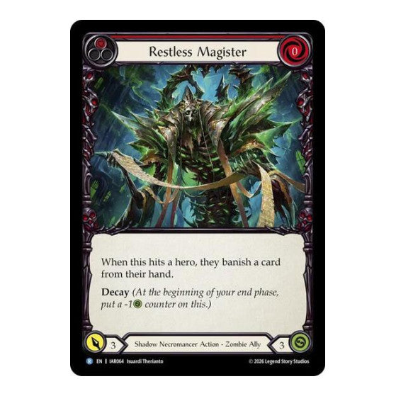 Restless Magister Usurp the Shadow Throne (IAR) - (, Near Mint)