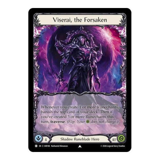 Viserai, the Forsaken // Viserai, Usurper Usurp the Shadow Throne (IAR) - (, Near Mint)