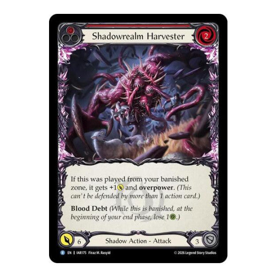 Shadowrealm Harvester Usurp the Shadow Throne (IAR) - (, Near Mint)