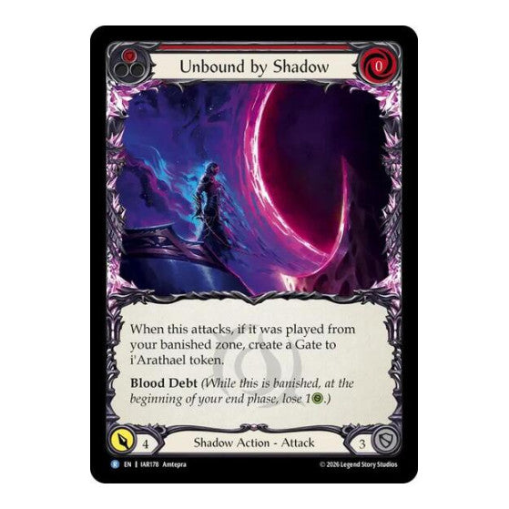 Unbound by Shadow Usurp the Shadow Throne (IAR)