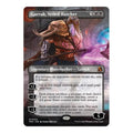Garruk, Veiled Butcher (Borderless) Reality Fracture (FRA) - (, Near Mint)